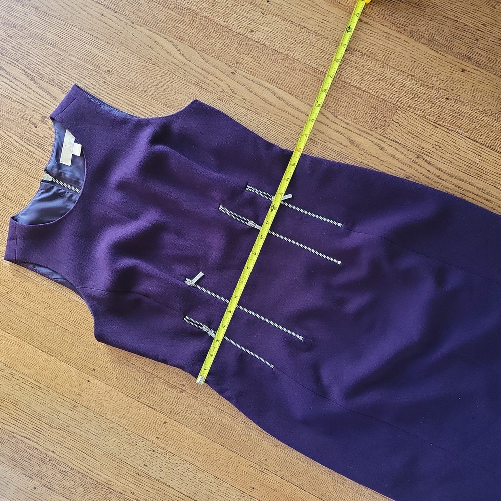 MICHAEL KORS Zipper Accent Sheath Dress - Picture 14 of 15